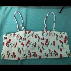 Cherry Shein Swim Top